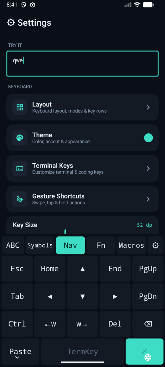 Nav layer with arrows, Home/End and word-jump